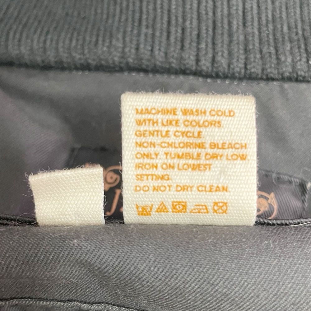 J. Crew Washed & Aged Utility Jacket Black Cotton Field Coat Women’s Size Small - Picture 9 of 10